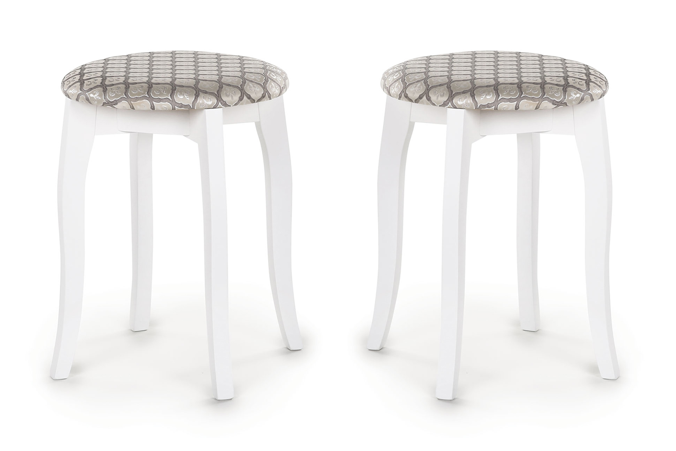 Табурет Рей белый / рио 17 компаньон