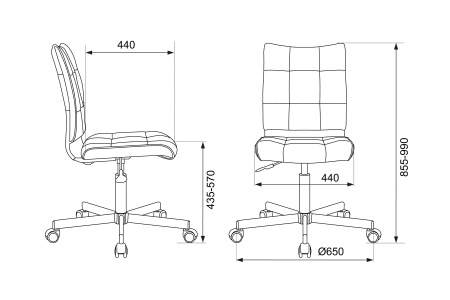Кресло офисное Бюрократ CH-330M Light-27 темно-синее