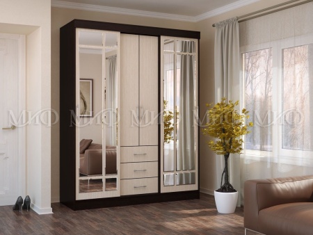 Шкаф-Купе Модрест (Ш-1700 × В-2220 × Г-574 мм)/Разные Цвета