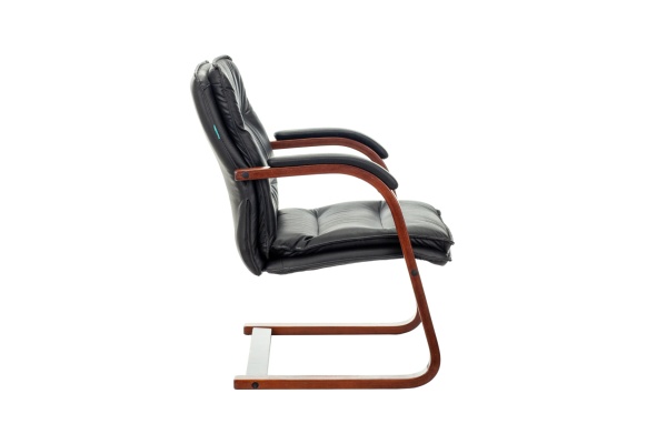 Кресло Бюрократ T-9927WALNUT-AV черное