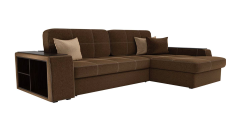 Диван Угловой Брюссель Ш-2600 х Г-1750 х В-950 мм/Спальное место Ш-1500 х Г-2000 мм/Разные Цвета