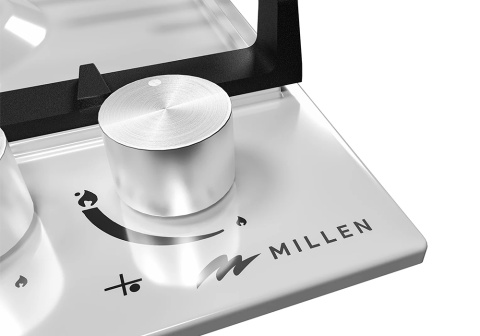 Газовая варочная панель Millen MGH 602 белая